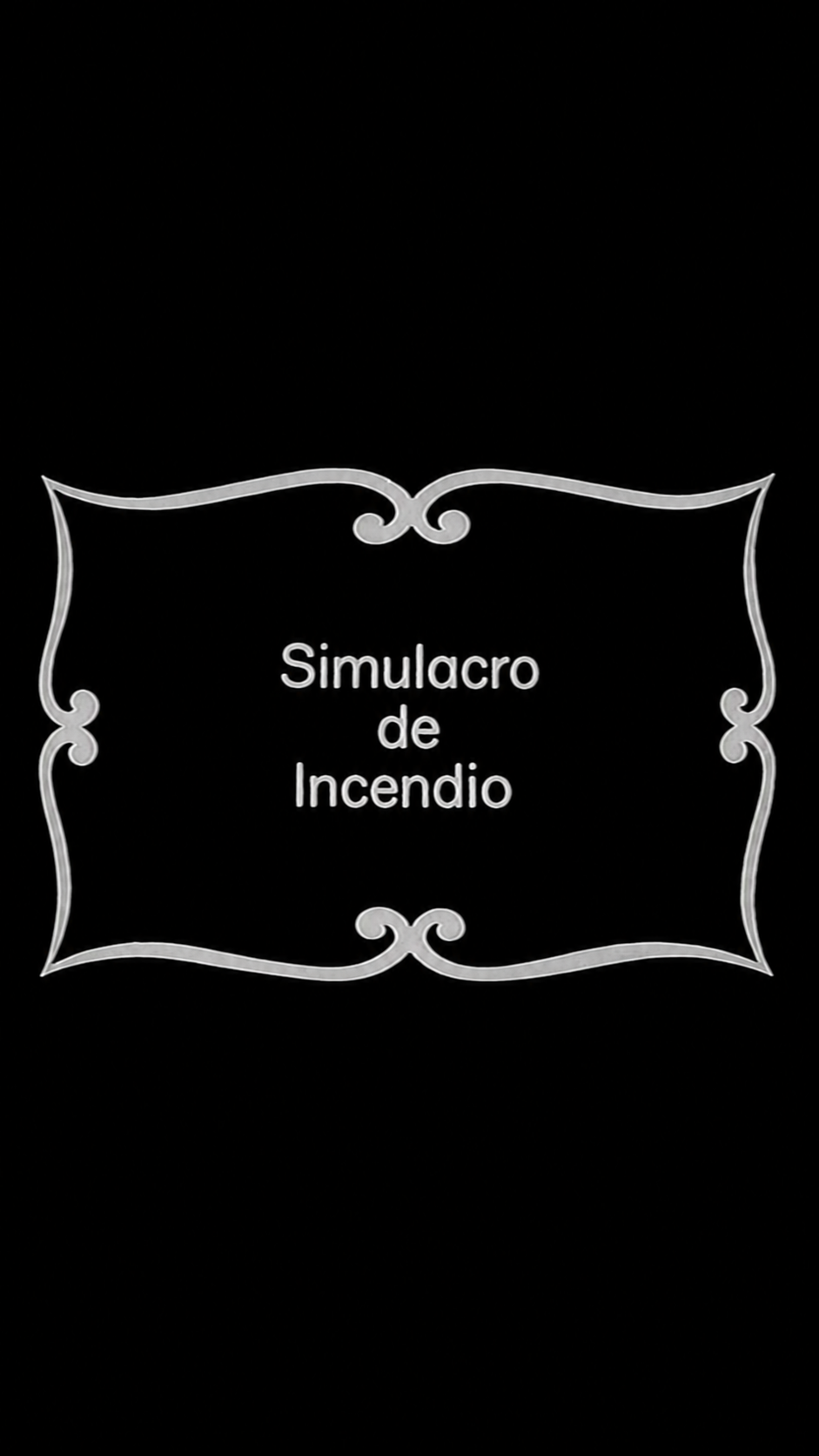 Simulacro de incendio