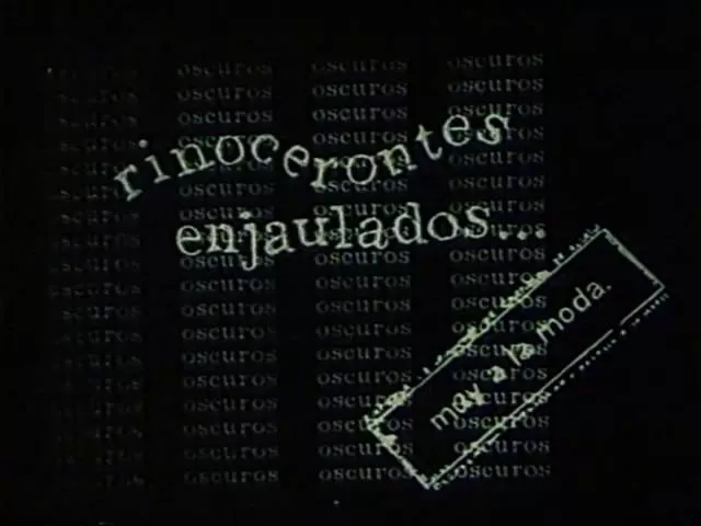 Oscuros Rinocerontes Enjaulados